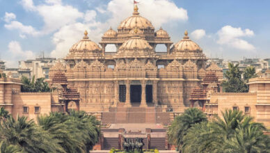 swaminarayan akshardham complex in new delhi, india