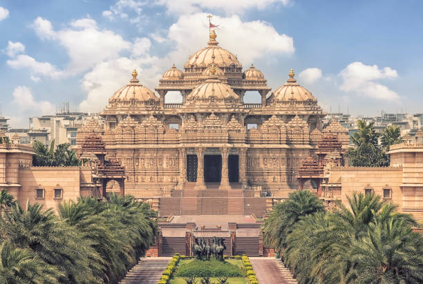 swaminarayan akshardham complex in new delhi, india